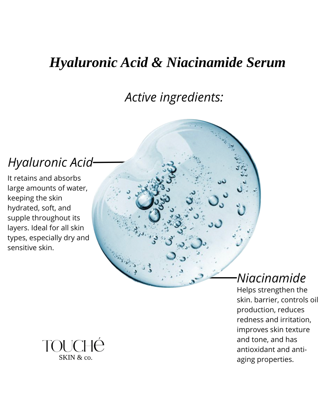 Hyaluronic & Niacinamide (vitamin B3) Serum